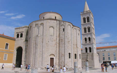 horvátország templom zadar