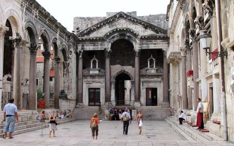 Split ókori tér
