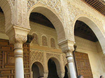Generalife homlokzat, Granada