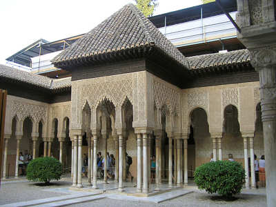Alhambra, Oroszlános udvar, Granada