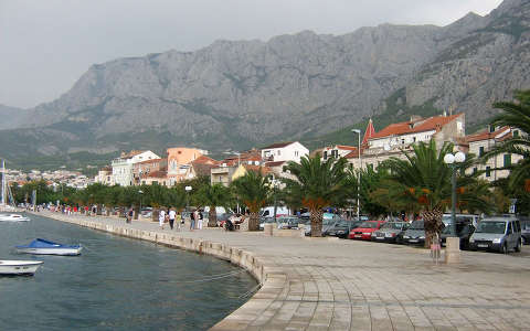 horvátország makarska tengerpart