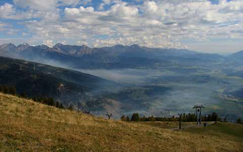 alpok ausztria felhő hegy