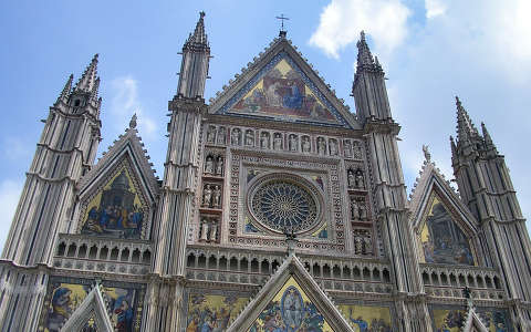 Orvieto katedrális Olaszország