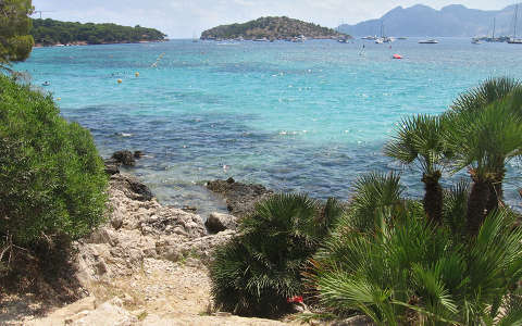 mallorca spanyolország tenger tengerpart