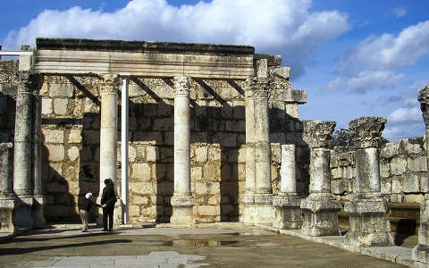 II. századi zsinagóga romjai Tiberias, Izrael