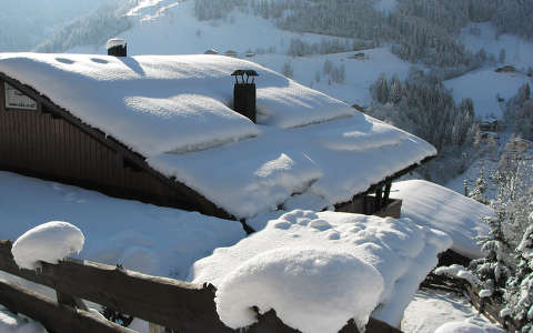alpok faház ház tél
