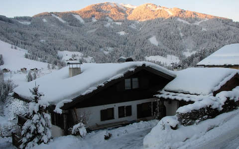 alpok hegy ház tél