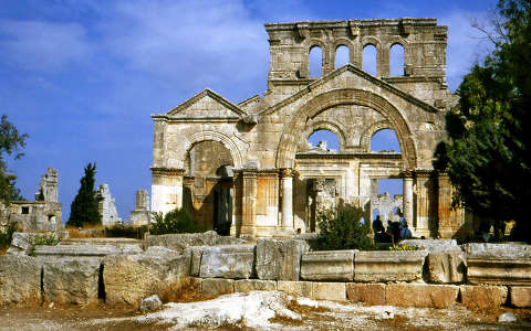 Oszlopos Simeon temploma Szíriában