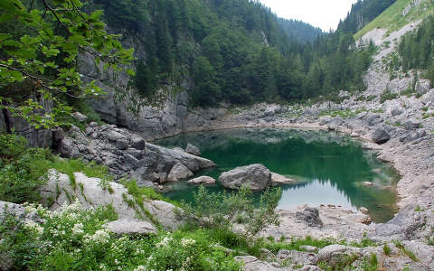 Szlovénia - Crno jezero