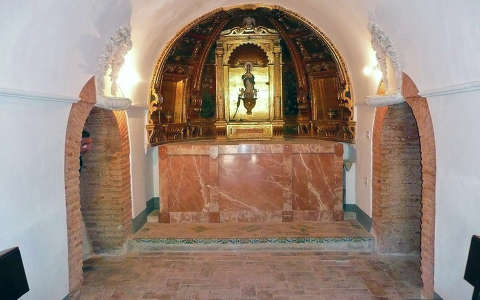 Granada Spain, Catacombe van de Kerk op de Sacromonte Abdij