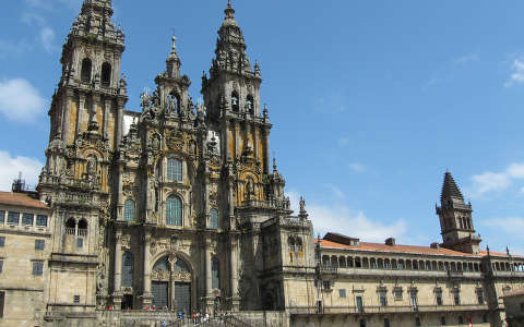 Santiago de Compostela, katedrális, világörökség, Spanyolország