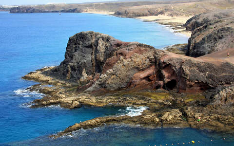 Papagayo öböl sziklája