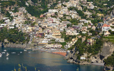 Positano Olaszország Amalfi part