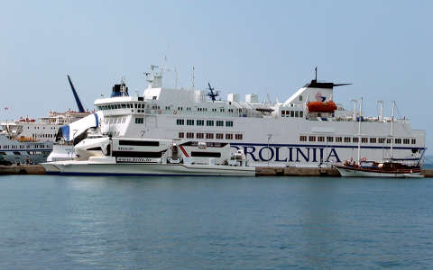 hajó, Split, Horvátország