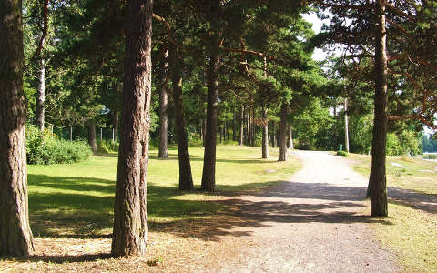 Finnország, park Helsinkiben