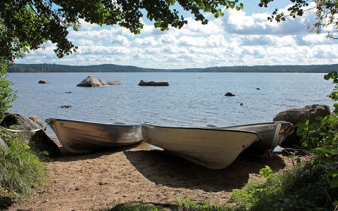 csónak címlapfotó nyár tó