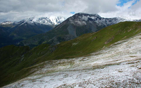 Kilátás a Shareck-ről, Hohe Tauern Nemzeti Park