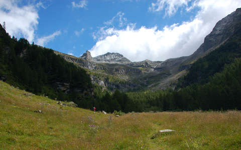 A Hoher Sonnblick a Kleine Fleisstal völgyből