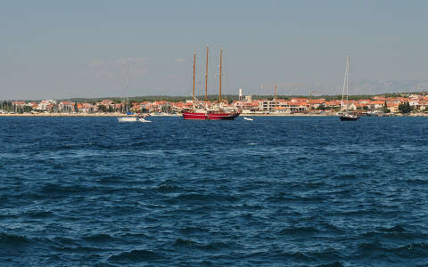 Zadar, kikötő, Horvátország