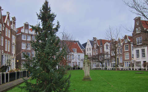 Amsterdam Holland, Begijnhof