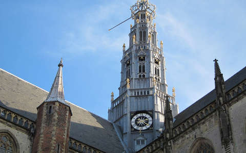 Haarlem Holland, Toren Sint Bavo Kerk