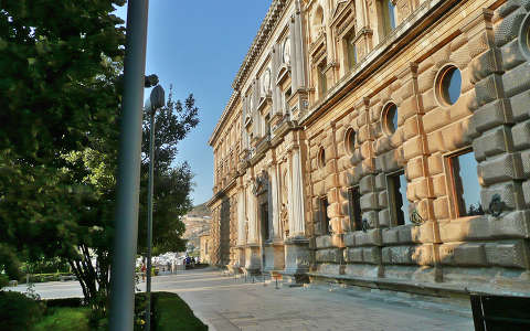 GRANADA SPAIN, ALHAMBRA PALACIO CARLOS V