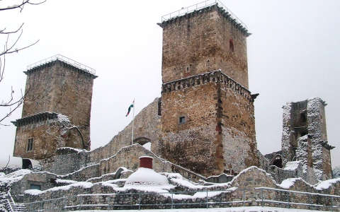 Miskolc, Diósgyőri vár (még az átépítés előtt)