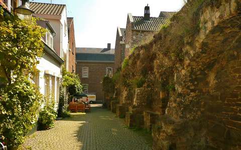 Maastricht, Holland, Old City-walls