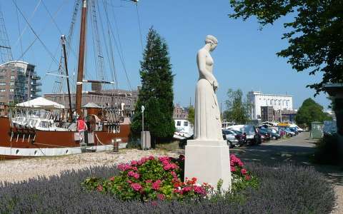 Holland, Wormerveer, Rivier de Zaan