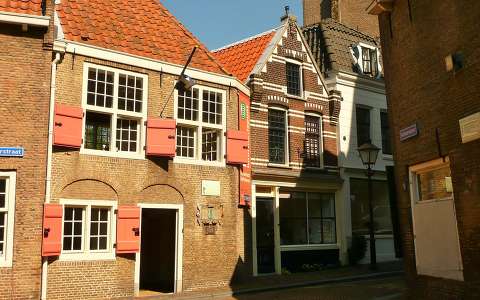 Rotterdam,Historische Deel, Delfshaven. Zakkendragershuisje