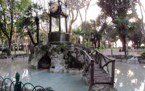 vízióra, Villa Borghese park, Róma