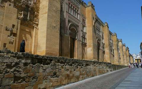 Córdoba Spain, Facade Mosque
