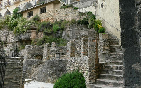 Ronda, Spain Under the New Bridge