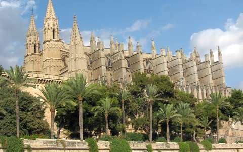 Palma homokkő katedrálisa, Mallorca