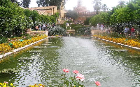 Cordoba,Alcazar kertje,Spanyolország