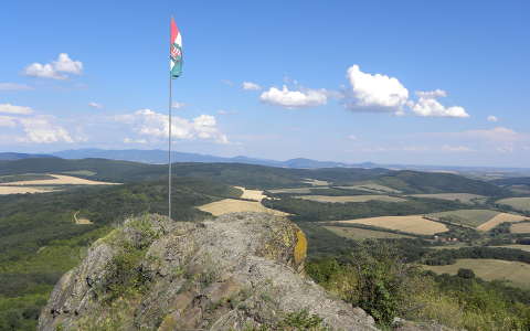 Kilátás a szandai várból