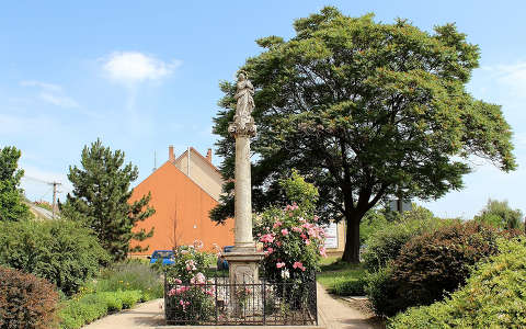 Magyarország, Szolnok, Mária-oszlop