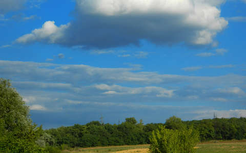 Cumulus gomoly felhő,Fotó:Szolnoki Tibor