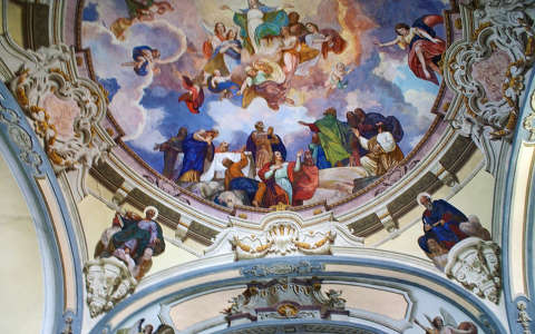 Szentkút-Bazilika -menyezet