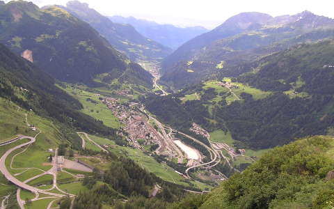 Szt.Gotthard hágó,Svájc