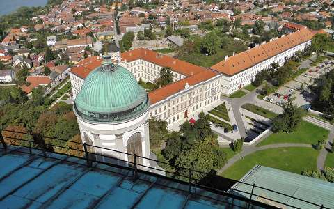 Kilátás az esztergomi bazilika kupolájából,Fotó:Szolnoki Tibor
