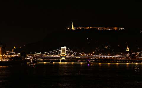 Magyarország, Budapest, látkép a Margit hídról