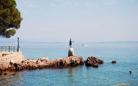 szobor tenger tengerpart