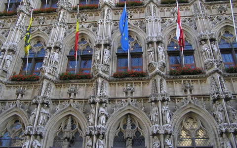 Leuveni városháza,Belgium