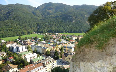 Kufstein városa a várból - Tirol