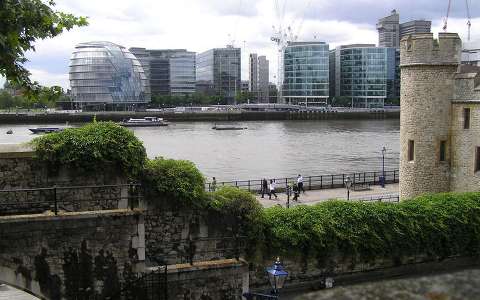 London Kilátás a Towerból
