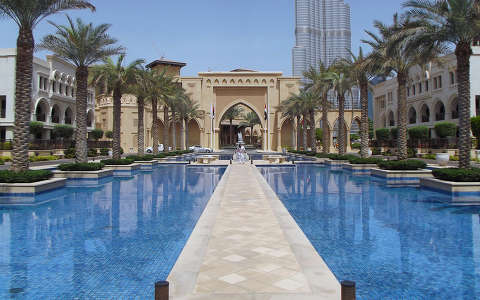 burj khalifa címlapfotó dubai felhőkarcoló