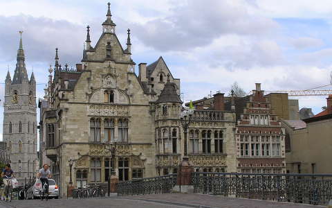 Gent a tornyok városa,Belgium