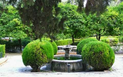 SEVILLA, SPAIN, JARDIN REAL ALCAZAR