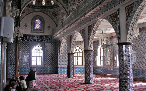 Mecsetbelső Törökországban